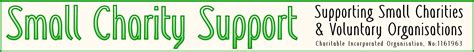 small charity support uk.